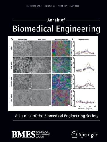 Annals of Biomedical Engineering | BMES Journals